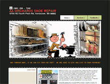 Tablet Screenshot of myshoehealer.com